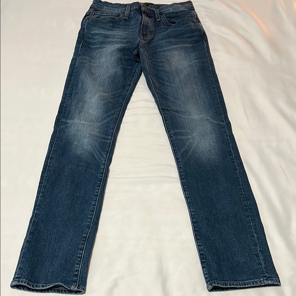 J Crew Factory Flex Slim Straight Leg Jeans - Picture 1 of 6